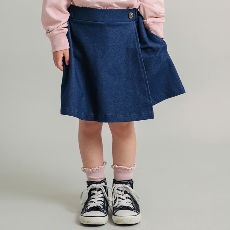 ネイビーブルー | 【WEB限定/DRC】ラップスカパン | ブランシェス