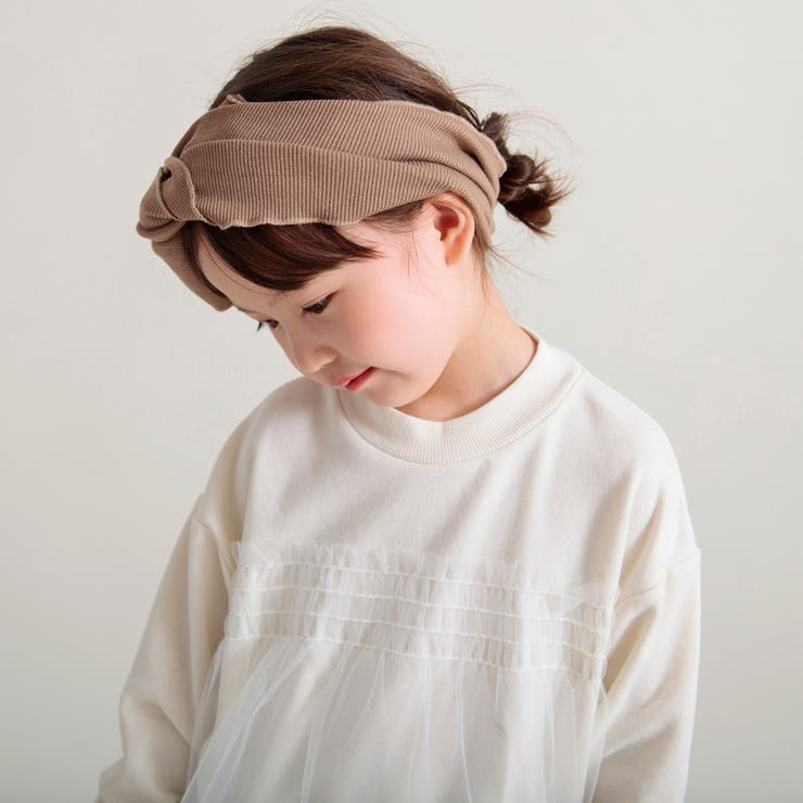 【WEB限定/DRC/やわらか薄手裏毛】チュールドッキングトレーナー | ブランシェス | 詳細画像7 