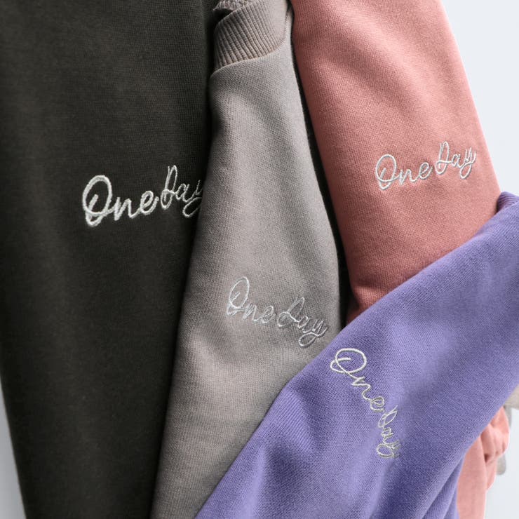 【DRC/やわらか薄手裏毛】ワンポイント刺繍長袖ワンピース | ブランシェス | 詳細画像11 