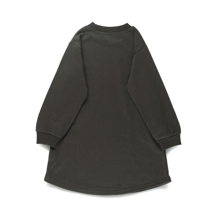 【DRC/やわらか薄手裏毛】ワンポイント刺繍長袖ワンピース | ブランシェス | 詳細画像25 