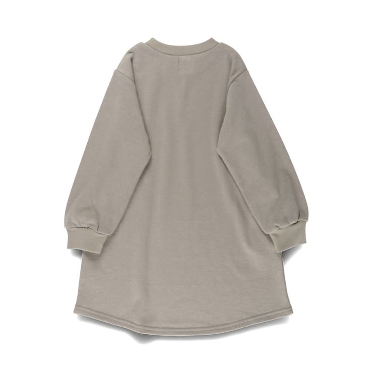 【DRC/やわらか薄手裏毛】ワンポイント刺繍長袖ワンピース | ブランシェス | 詳細画像28 