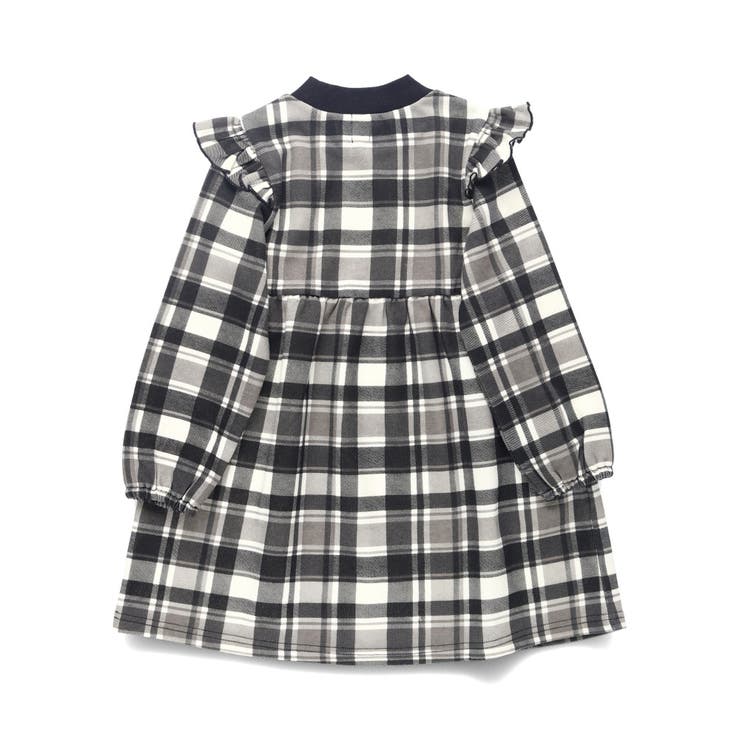 【WEB限定/DRC/やわらか裏起毛】総柄ワンピース | ブランシェス | 詳細画像10 