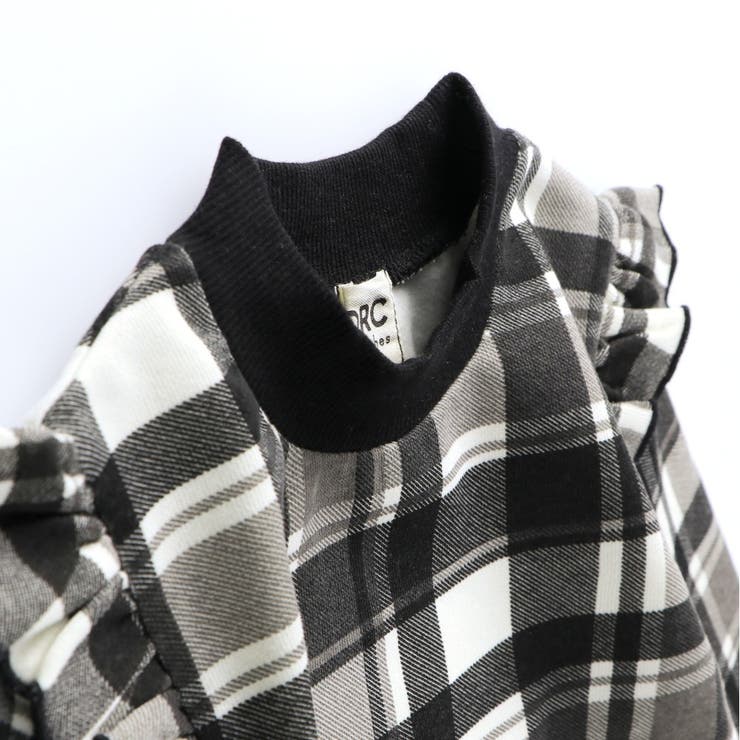 【WEB限定/DRC/やわらか裏起毛】総柄ワンピース | ブランシェス | 詳細画像11 