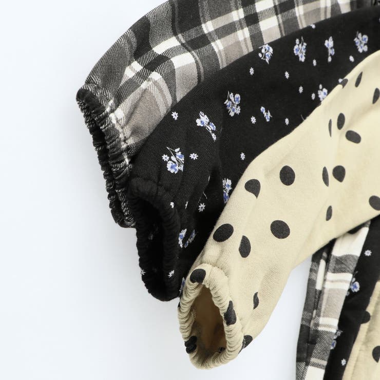 【WEB限定/DRC/やわらか裏起毛】総柄ワンピース | ブランシェス | 詳細画像13 