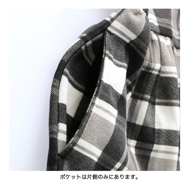 【WEB限定/DRC/やわらか裏起毛】総柄ワンピース | ブランシェス | 詳細画像14 