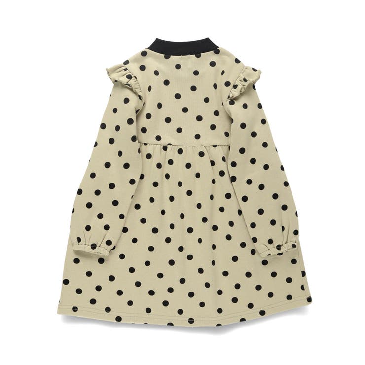 【WEB限定/DRC/やわらか裏起毛】総柄ワンピース | ブランシェス | 詳細画像8 