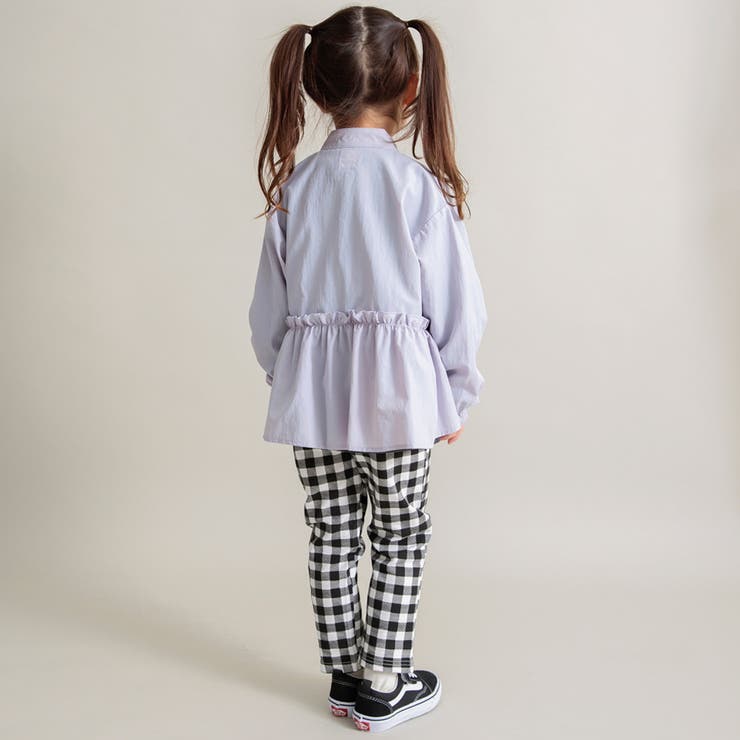 【WEB限定/DRC】Aラインシルエットナイロンジャケット | ブランシェス | 詳細画像15 