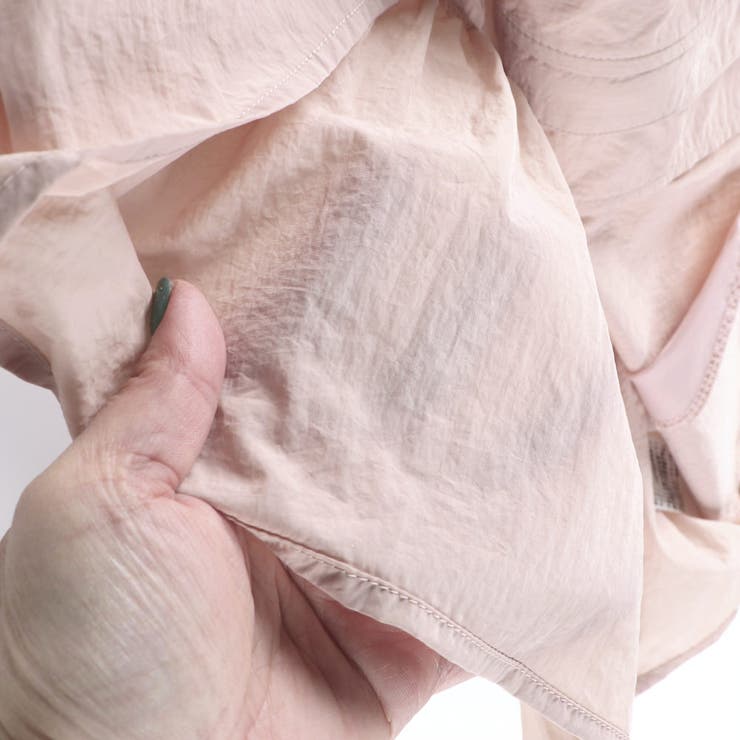 【WEB限定/DRC】Aラインシルエットナイロンジャケット | ブランシェス | 詳細画像9 