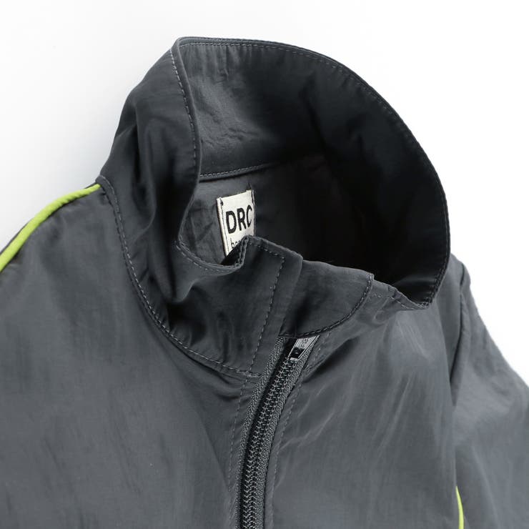 【WEB限定/DRC/セットアップ対応】配色パイピングナイロンジャケット | ブランシェス | 詳細画像6 