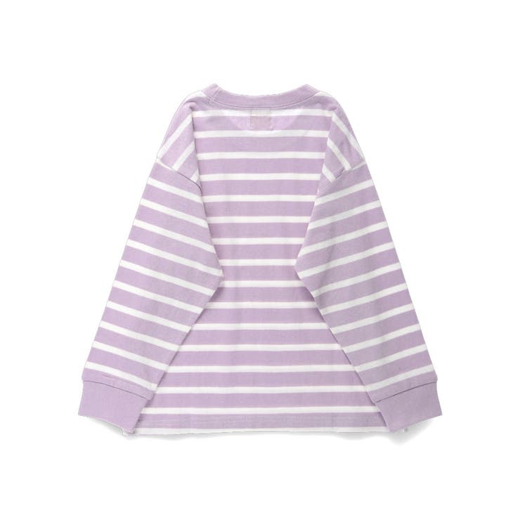 名札通しループ付きボーダー長袖Tシャツ 春 トップス | ブランシェス | 詳細画像11 