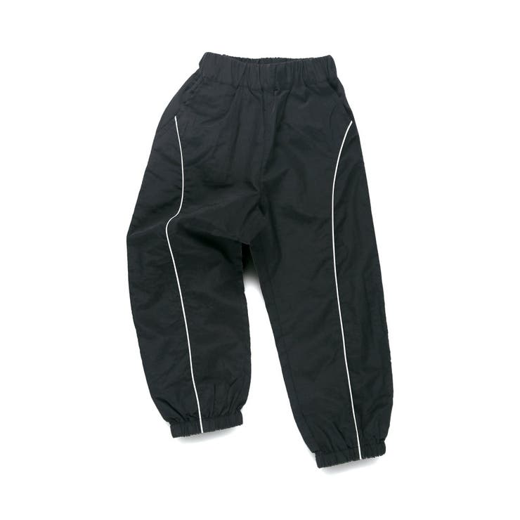 【WEB限定/DRC/セットアップ対応】配色パイピングナイロンロングパンツ | ブランシェス | 詳細画像10 