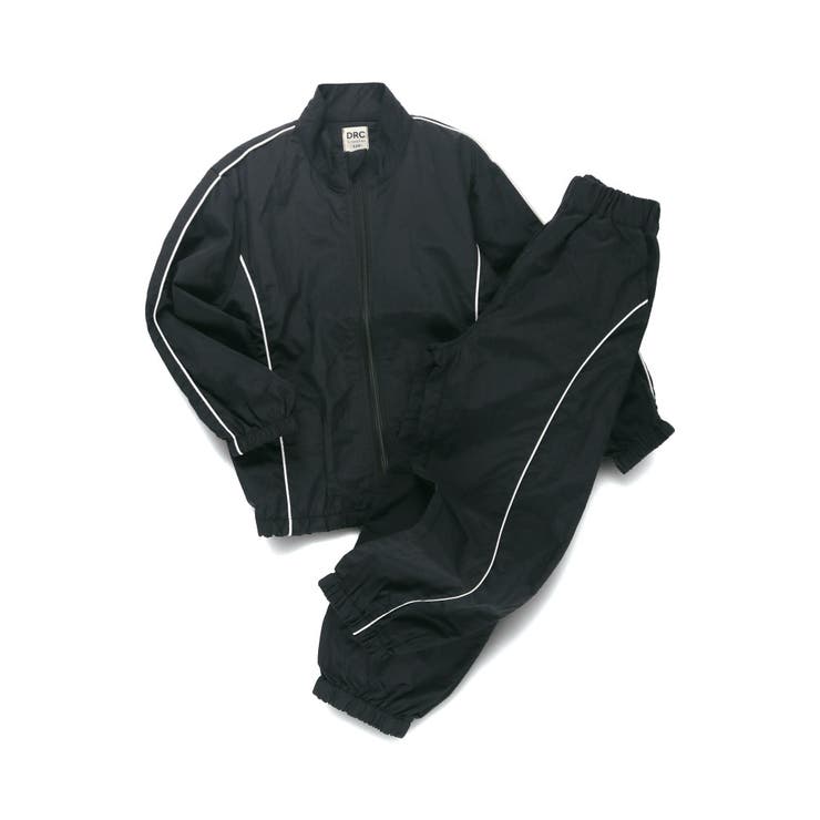 【WEB限定/DRC/セットアップ対応】配色パイピングナイロンロングパンツ | ブランシェス | 詳細画像15 