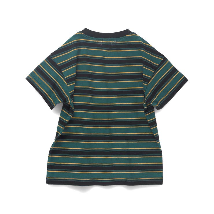 【DRC/綿100％】マルチボーダー半袖Tシャツ/ボーダー/ミックス ボーダー | ブランシェス | 詳細画像15 