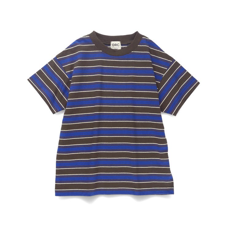 【DRC/綿100％】マルチボーダー半袖Tシャツ/ボーダー/ミックス ボーダー | ブランシェス | 詳細画像16 