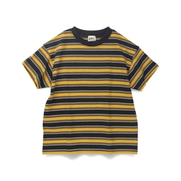 【DRC/綿100％】マルチボーダー半袖Tシャツ/ボーダー/ミックス ボーダー | ブランシェス | 詳細画像2 