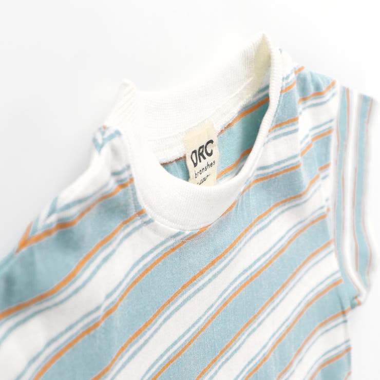 【DRC/綿100％】マルチボーダー半袖Tシャツ/ボーダー/ミックス ボーダー | ブランシェス | 詳細画像5 