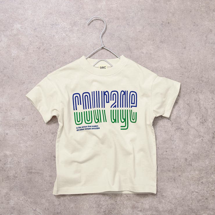 04:アイボリー | 【DRC/綿100％】アソートグラフィック半袖Tシャツ 春 トップス | ブランシェス