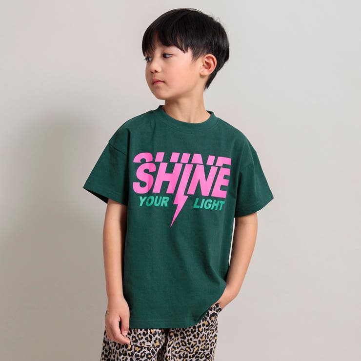 ダークグリーン | 【DRC/綿100％】アソートグラフィック半袖Tシャツ 春 トップス | ブランシェス