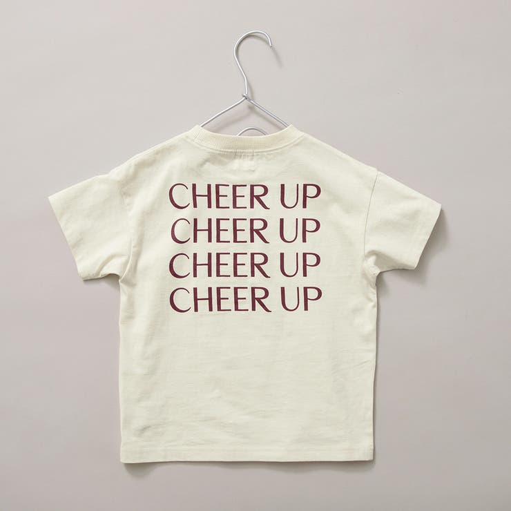 04:CHEERUP-アイボリー | アソートグラフィック半袖Tシャツ 夏 トップス | ブランシェス