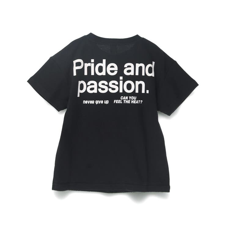 ブラック | 【WEB限定/DRC】アソートロゴ半袖Tシャツ 春 トップス | ブランシェス