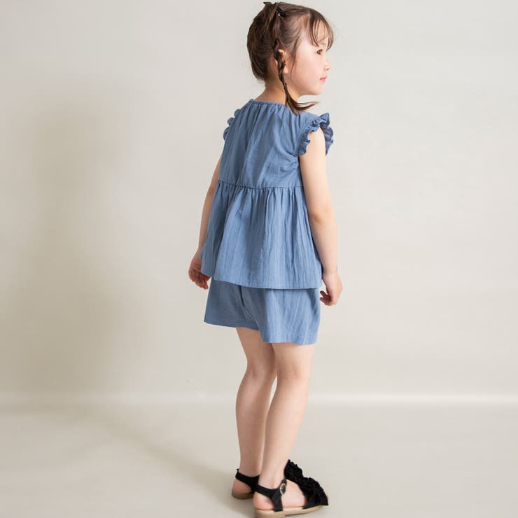 ブルーグレー | 【WEB限定 DRC 綿100%】袖 | ブランシェス