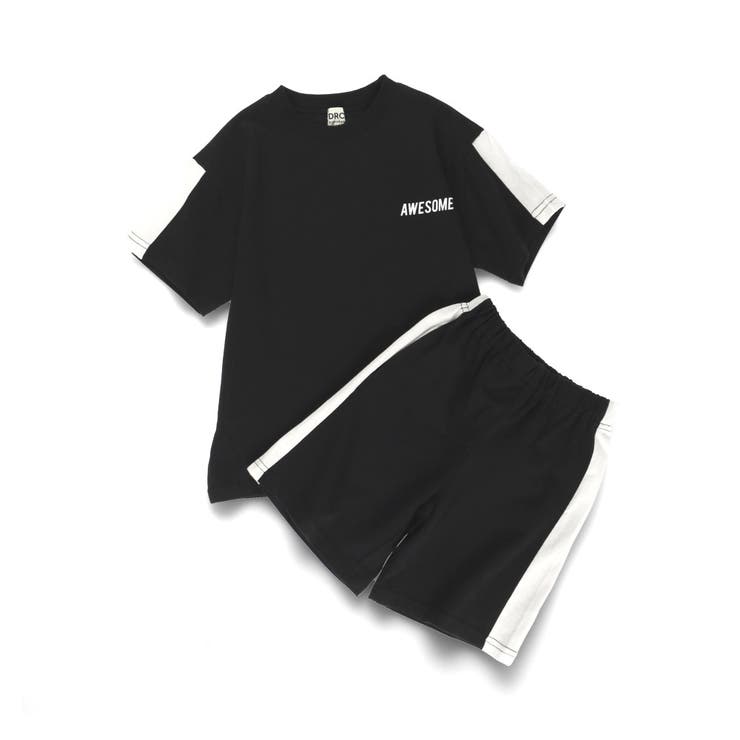 ブラック | 【WEB限定/DRC】サイドライン切替セットアップ | ブランシェス