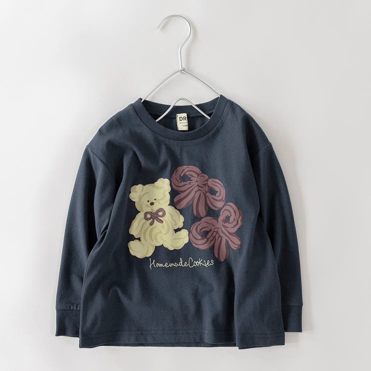 ネイビーブルー | アソートグラフィック長袖Tシャツ 男の子 女の子 | ブランシェス