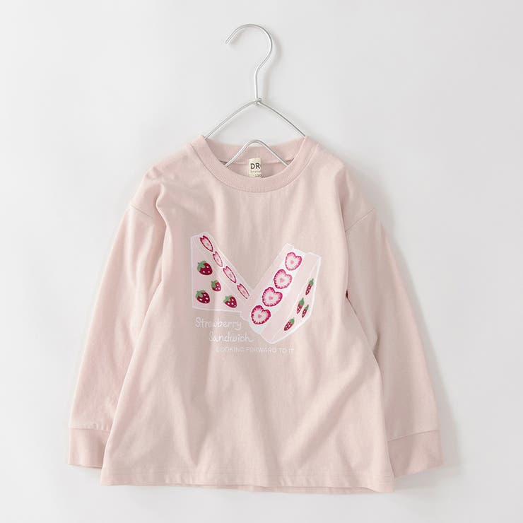 ピンク | アソートグラフィック長袖Tシャツ 男の子 女の子 | ブランシェス