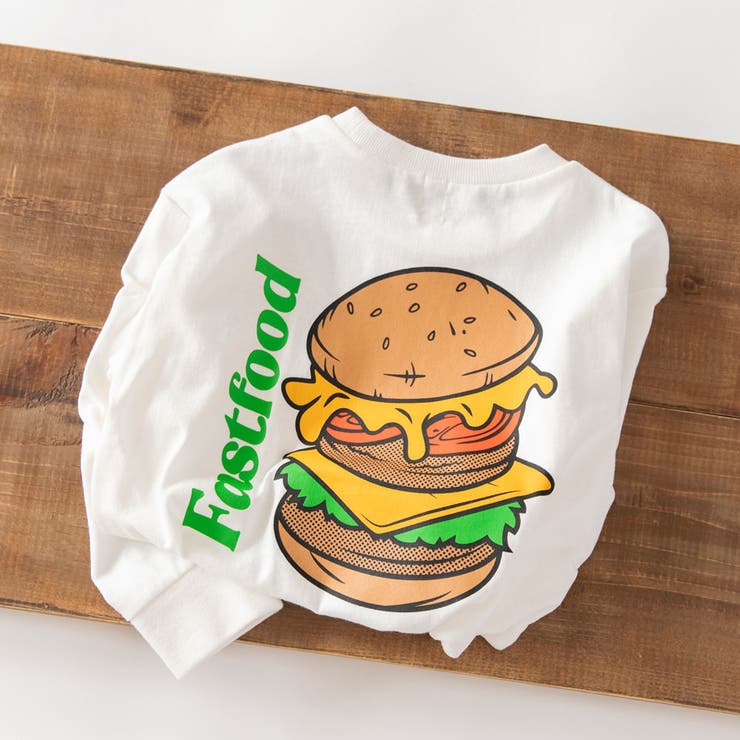 ホワイト | アソートグラフィック長袖Tシャツ 男の子 女の子 | ブランシェス