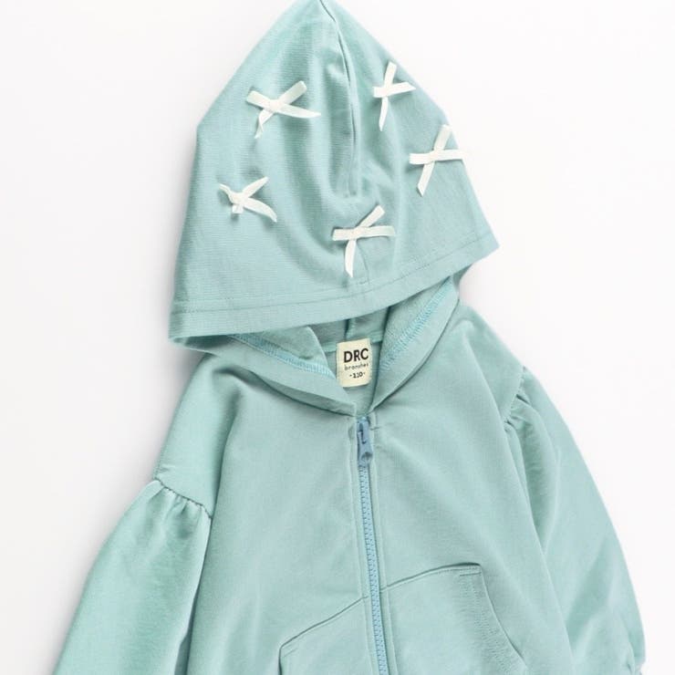 【WEB限定/DRC】フード リボン パーカー/トレーナー/女の子/150cm | ブランシェス | 詳細画像17 
