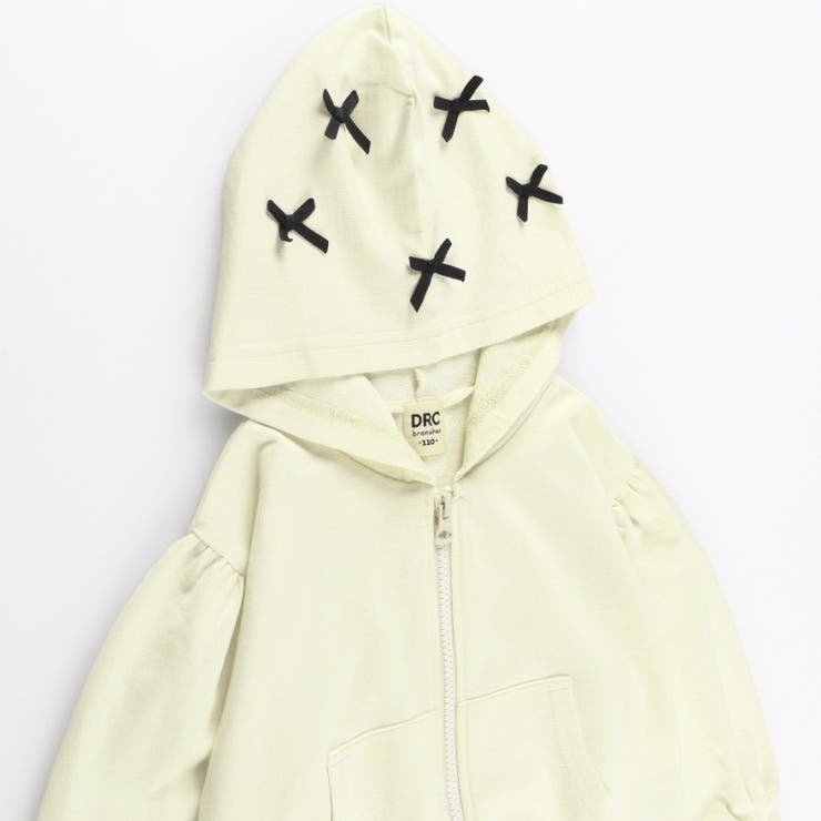 【WEB限定/DRC】フード リボン パーカー/トレーナー/女の子/150cm | ブランシェス | 詳細画像9 