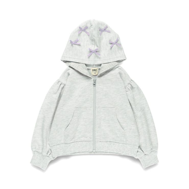 ミックス | 【WEB限定/DRC】フード リボン パーカー/トレーナー/女の子/150cm | ブランシェス