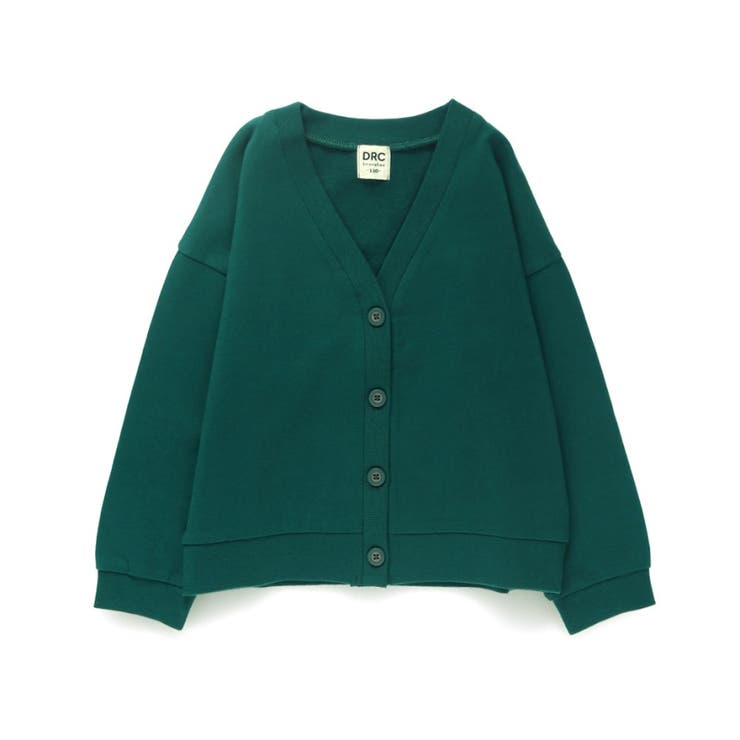 68_ダークグリーン | 【WEB限定 DRC】シンプル カーディガン | ブランシェス