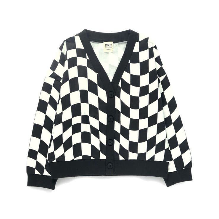 91_ブラック_サッカー | 【WEB限定 DRC】シンプル カーディガン | ブランシェス