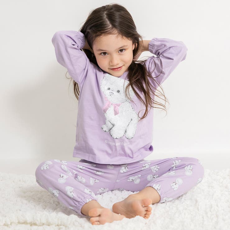 ラベンダー | アソート長袖パジャマ ルームウェア キッズ | ブランシェス
