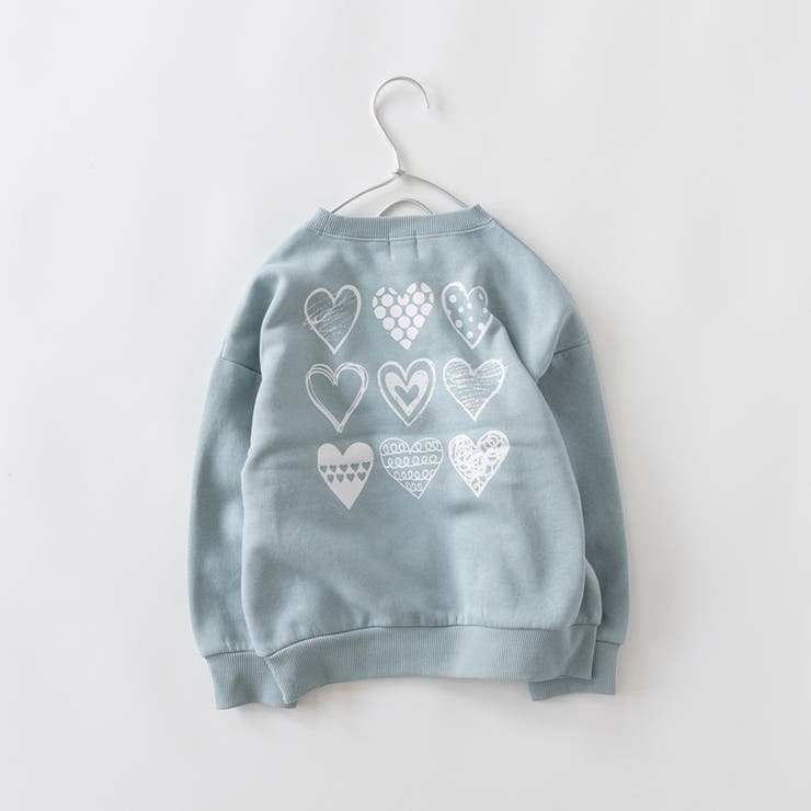 67_Lグリーン_ハート | 【DRC 裏起毛】アソート グラフィック | ブランシェス