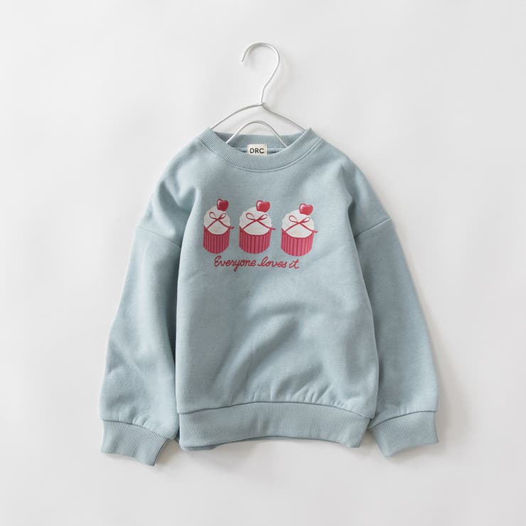 67_Lグリーン_ケーキ | アソート グラフィック トレーナー | ブランシェス