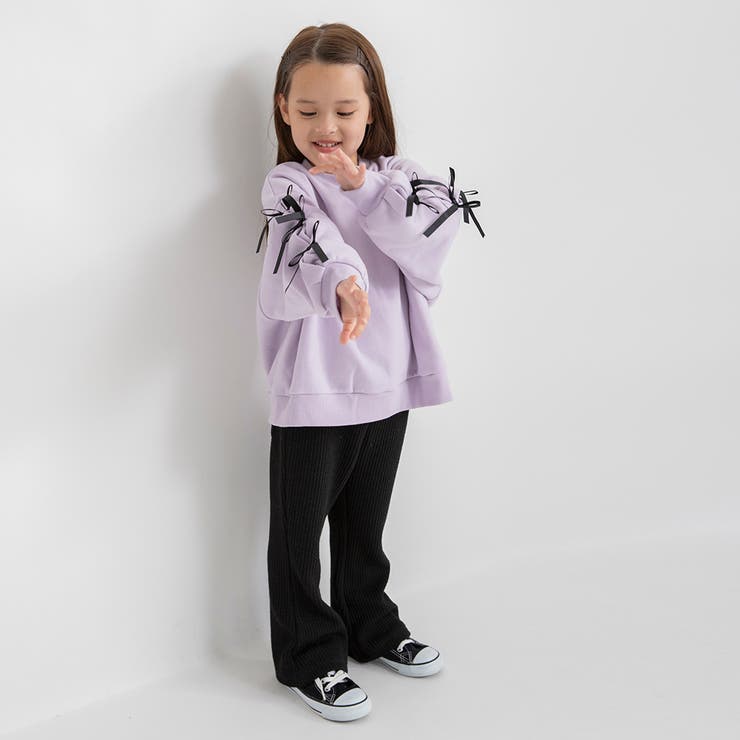 【WEB限定 DRC】アソート ガールズ裏起毛トレーナー | ブランシェス | 詳細画像4 