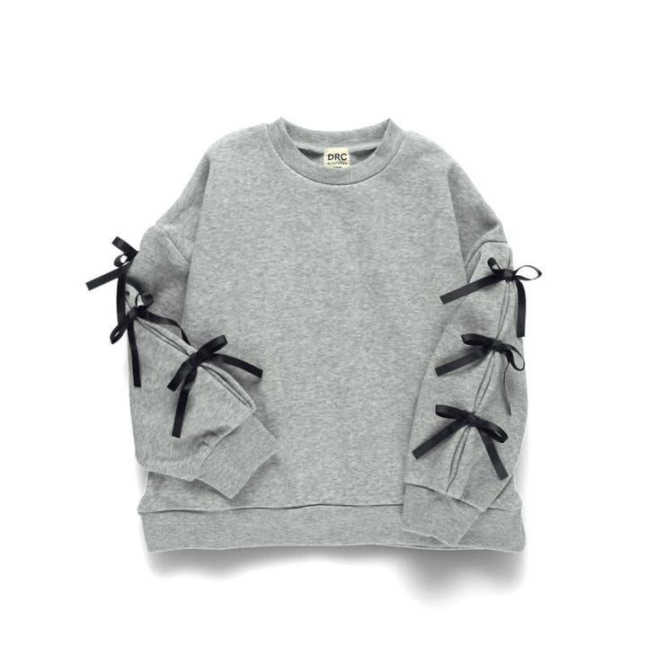 杢グレー | 【WEB限定 DRC】アソート ガールズ裏起毛トレーナー | ブランシェス