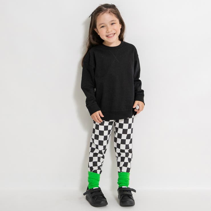 ブラック | My color裏毛トレーナー 150cm | ブランシェス