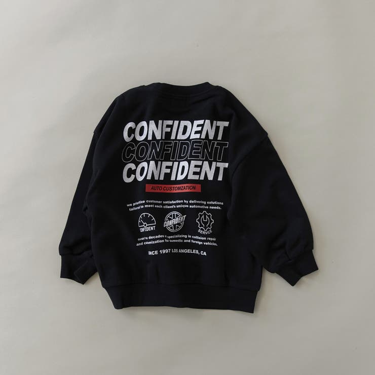 85_ブラック | 【DRC】アソートグラフィック裏毛BIGトレーナー ビッグ シルエット | ブランシェス