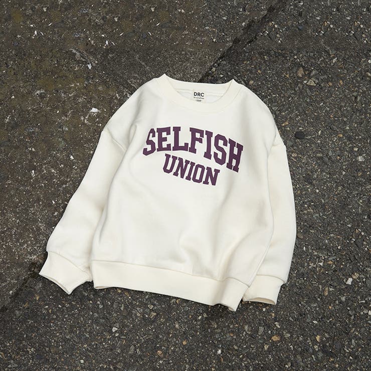 04_アイボリー_ロゴ | 【DRC 裏起毛】アソート グラフィック | ブランシェス