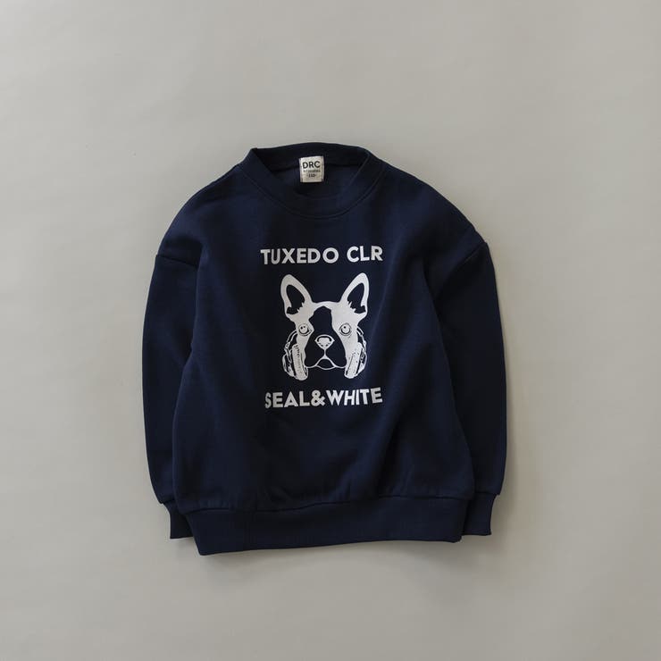 22_ネイビー_DOG | 【DRC 裏起毛】アソート グラフィック | ブランシェス