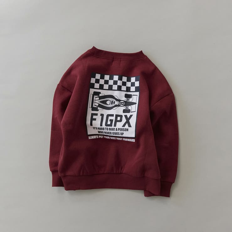 33_エンジ | 【DRC 裏起毛】アソート グラフィック | ブランシェス