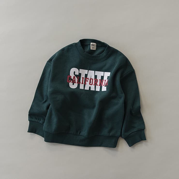 68_グリーン_STATE | 【DRC 裏起毛】アソート グラフィック | ブランシェス