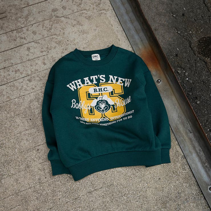 91_グリーン_65 | アソート グラフィック トレーナー | ブランシェス