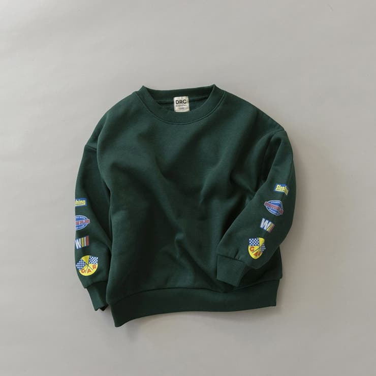 68_グリーン_袖柄 | アソート グラフィック トレーナー | ブランシェス