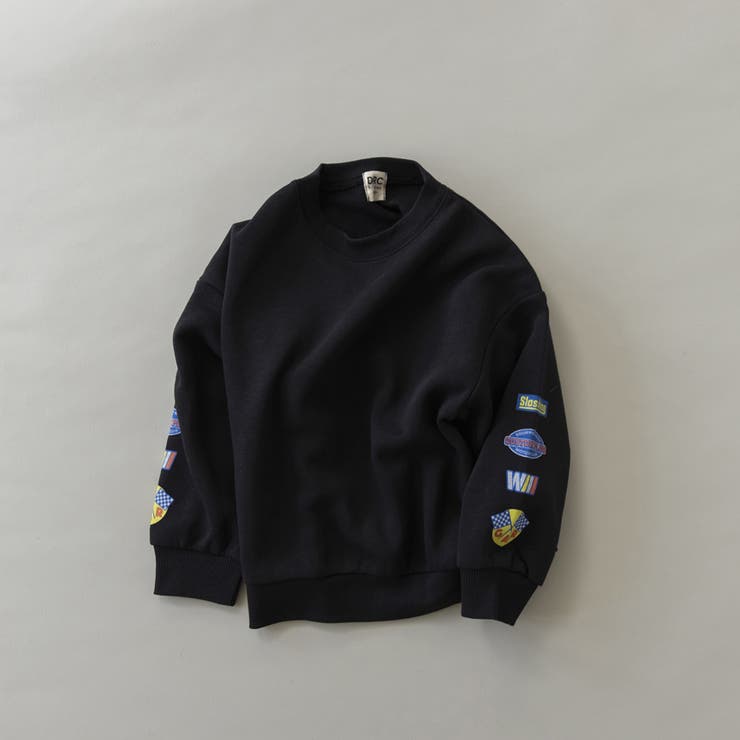 94_黒_袖柄 | アソート グラフィック トレーナー | ブランシェス