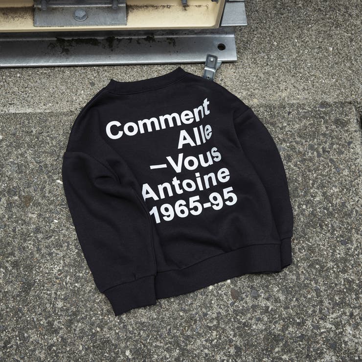 92 _黒_BAGKロゴ | アソート グラフィック トレーナー | ブランシェス