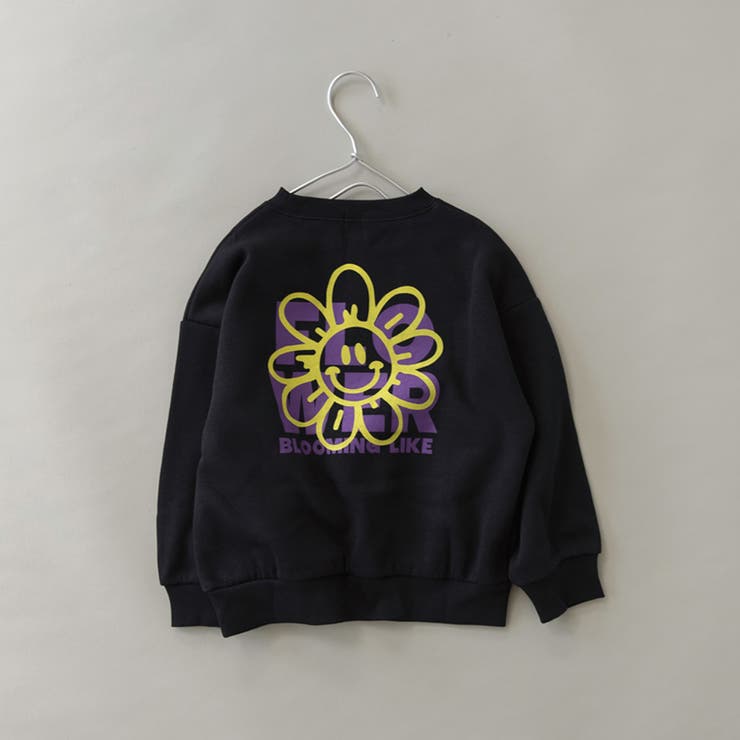 94_黒_スマイル | アソート グラフィック トレーナー | ブランシェス